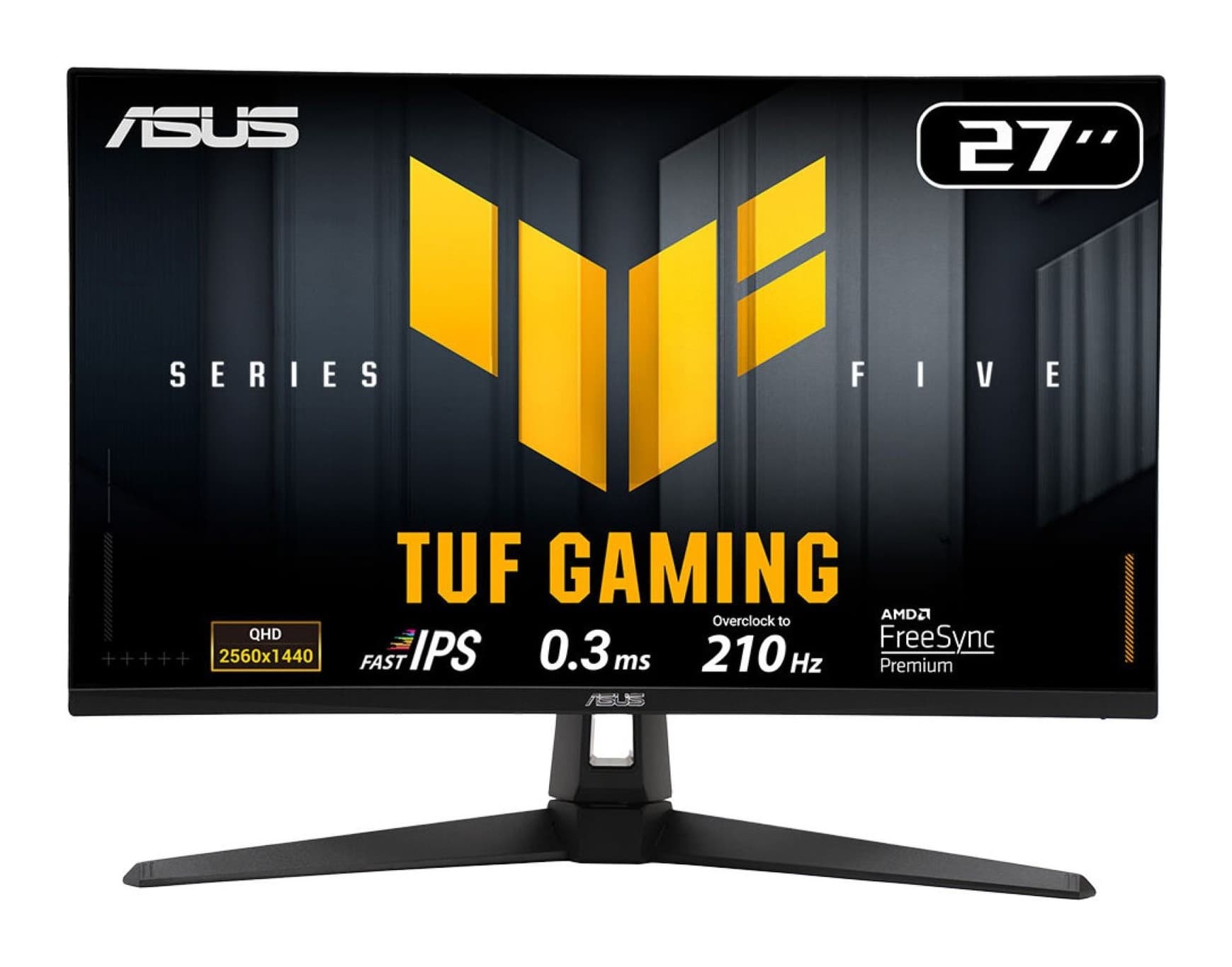 Asus TUF Gaming VG27AQ5A 27 inç 210Hz 1ms WQHD Fast IPS Gaming Monitör Görsel 1