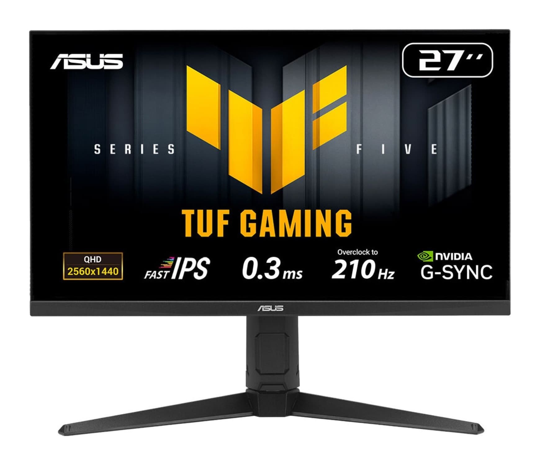 Asus TUF Gaming VG27AQL5A 27 inç 210Hz 1ms WQHD Fast IPS Monitör Görsel 1