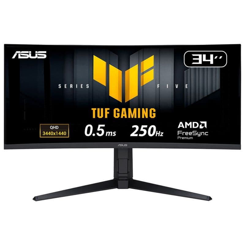 Asus TUF Gaming VG34WQML5A 34 inç 250Hz 1500R UWQHD Gaming Monitör
