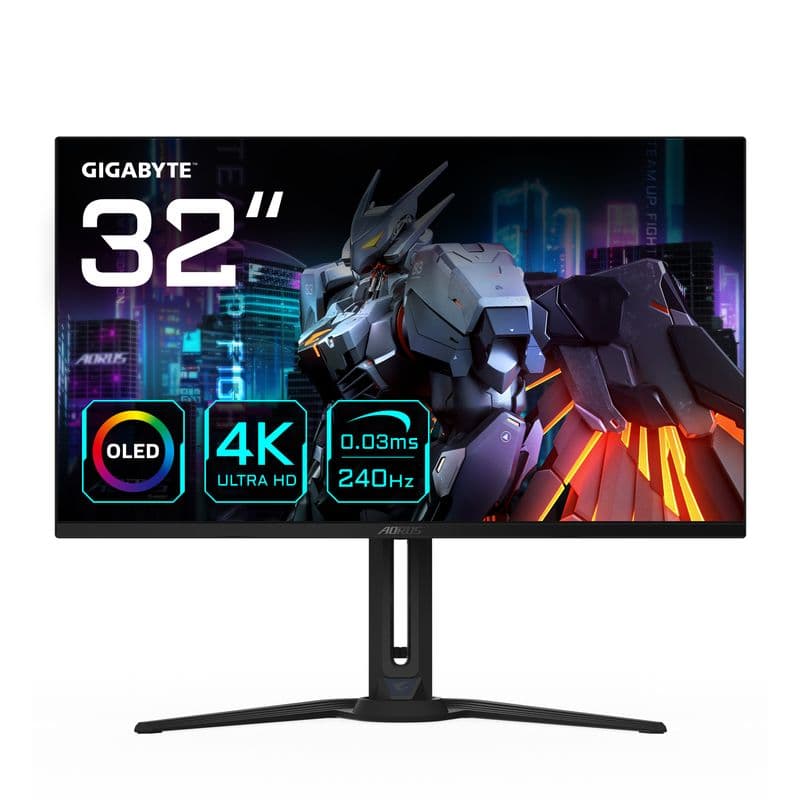 Gigabyte AORUS FO32U2 32 inç 240Hz 0.03ms 4K QD-OLED Monitör