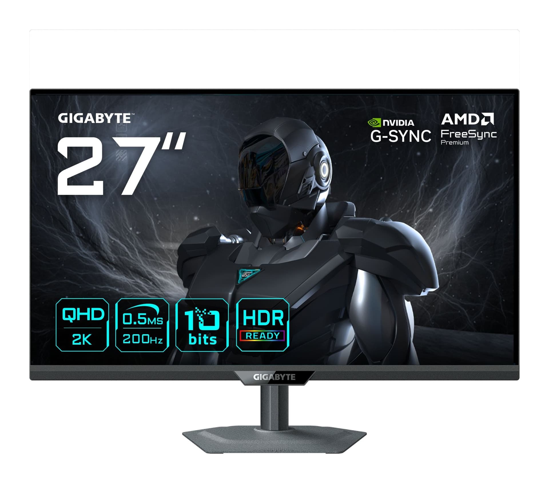 Gigabyte G27Q20 27 inç 210Hz 1ms WQHD Fast IPS Gaming Monitör Görsel 1