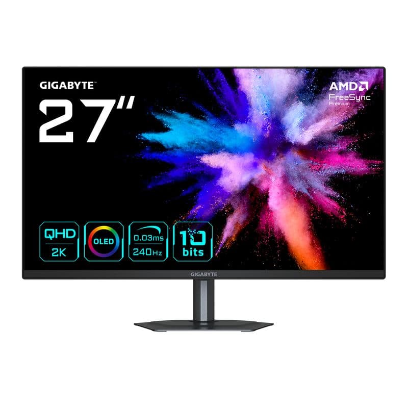 Gigabyte GO27Q24 27 inç 240Hz WQHD OLED Gaming Monitör