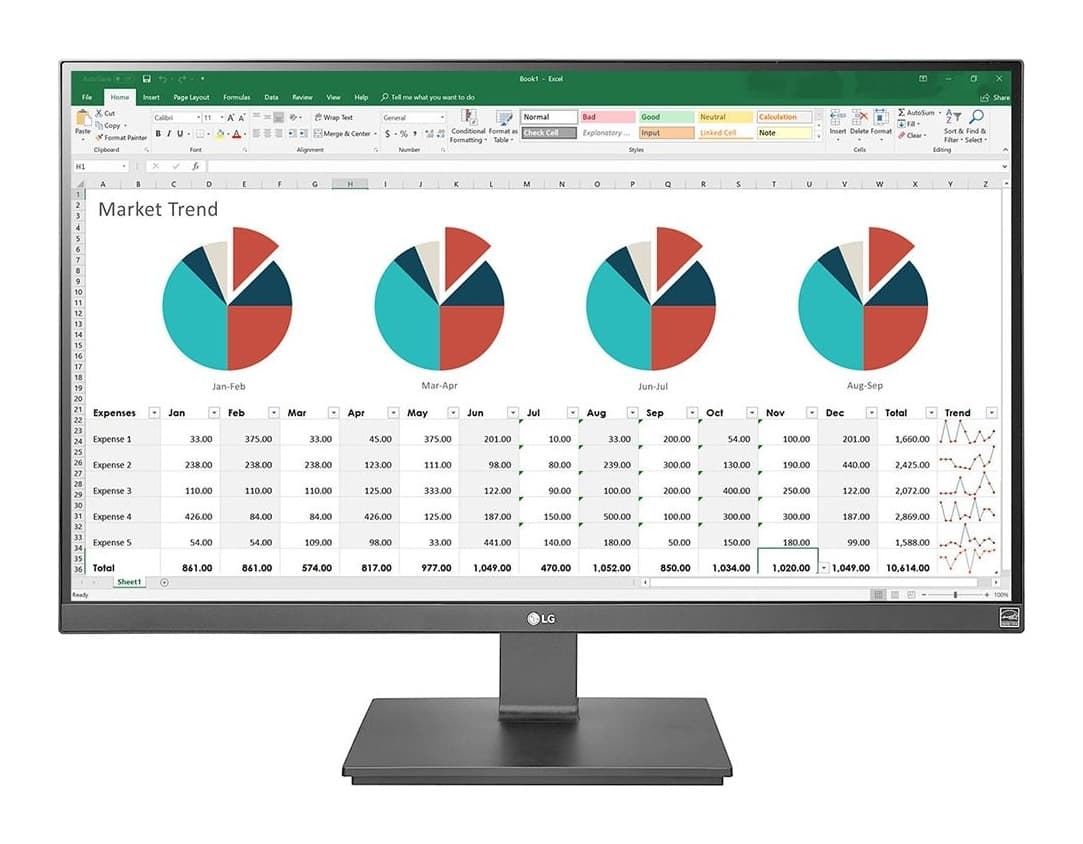 LG 27UK670-B 27 inç 4K UHD IPS USB-C (40W PD) Pivot Profesyonel Monitör Görsel 1
