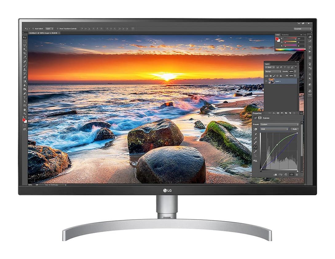 LG 27UL850-W 27 inç 4K UHD VESA DisplayHDR 400 IPS USB-C Monitör Görsel 1