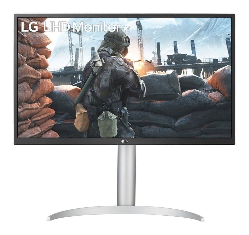 LG 27UP550P-W 27 inç 4K UHD IPS USB-C 96W PD Pivot Monitör Görsel 1