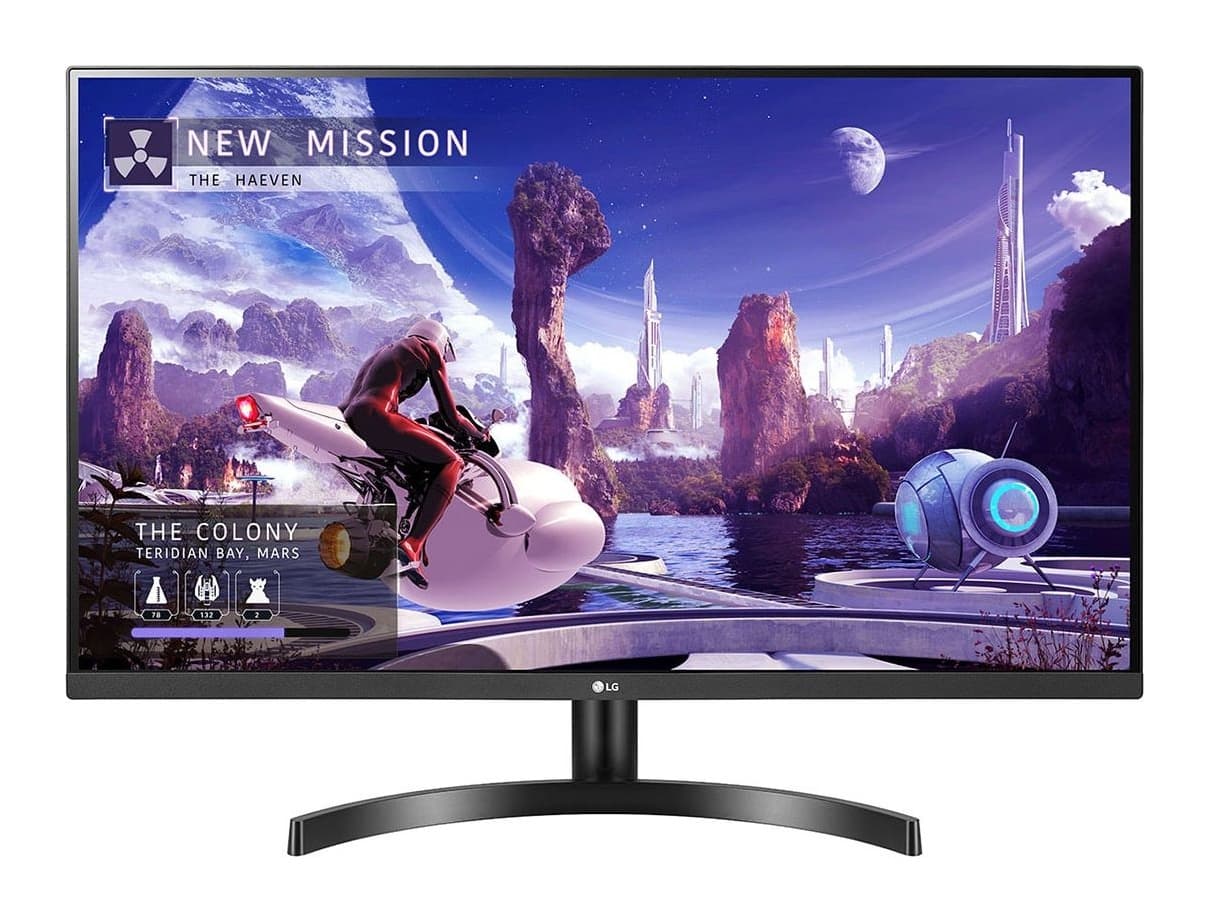 LG 32QN650-B 31.5 inç QHD IPS HDR10 FreeSync Pivot Monitör Görsel 1