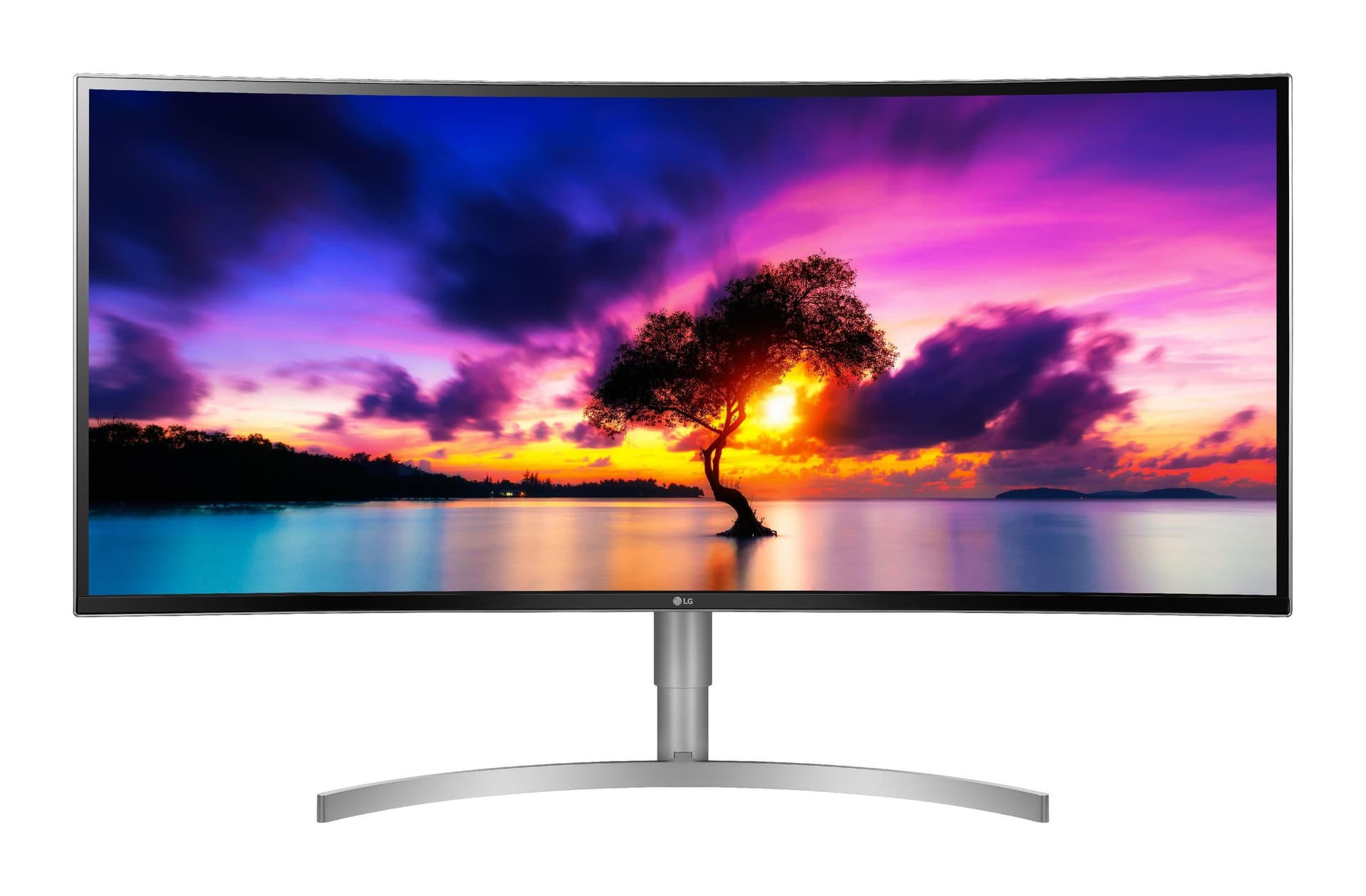 LG 38WK95C-W 37.5 inç WQHD+ Curved IPS USB-C Bluetooth Hoparlörlü Monitör Görsel 1