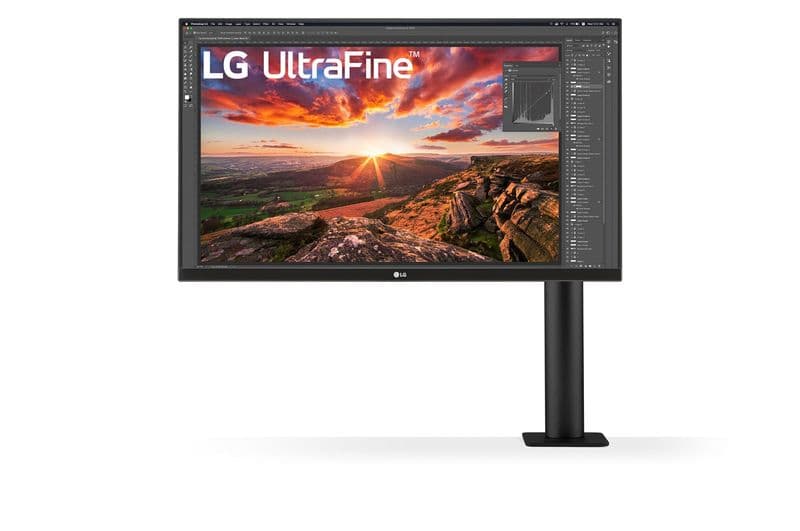 LG UltraFine 27UN880P-B 27 inç 4K UHD VESA DisplayHDR 400 Ergo Stand IPS Monitör