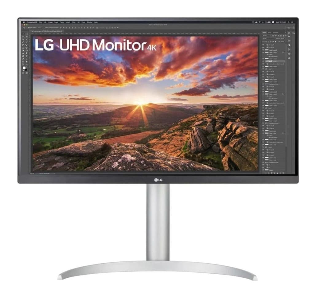 LG UltraFine 27UP850K-W 27 inç 4K UHD IPS USB-C (96W PD) Donanım Kalibrasyonlu Görsel 1