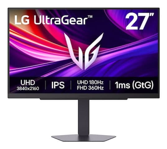 LG UltraGear 27G810A-B 27 inç 180Hz 4K UHD IPS Gaming Monitör