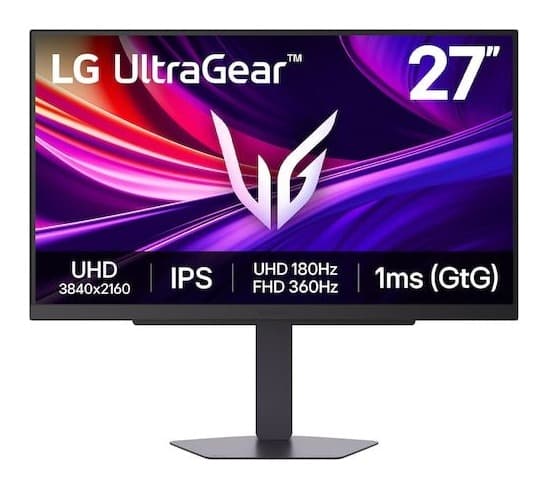 LG UltraGear 27G810A-B 27 inç 180Hz 4K UHD IPS Gaming Monitör Görsel 1