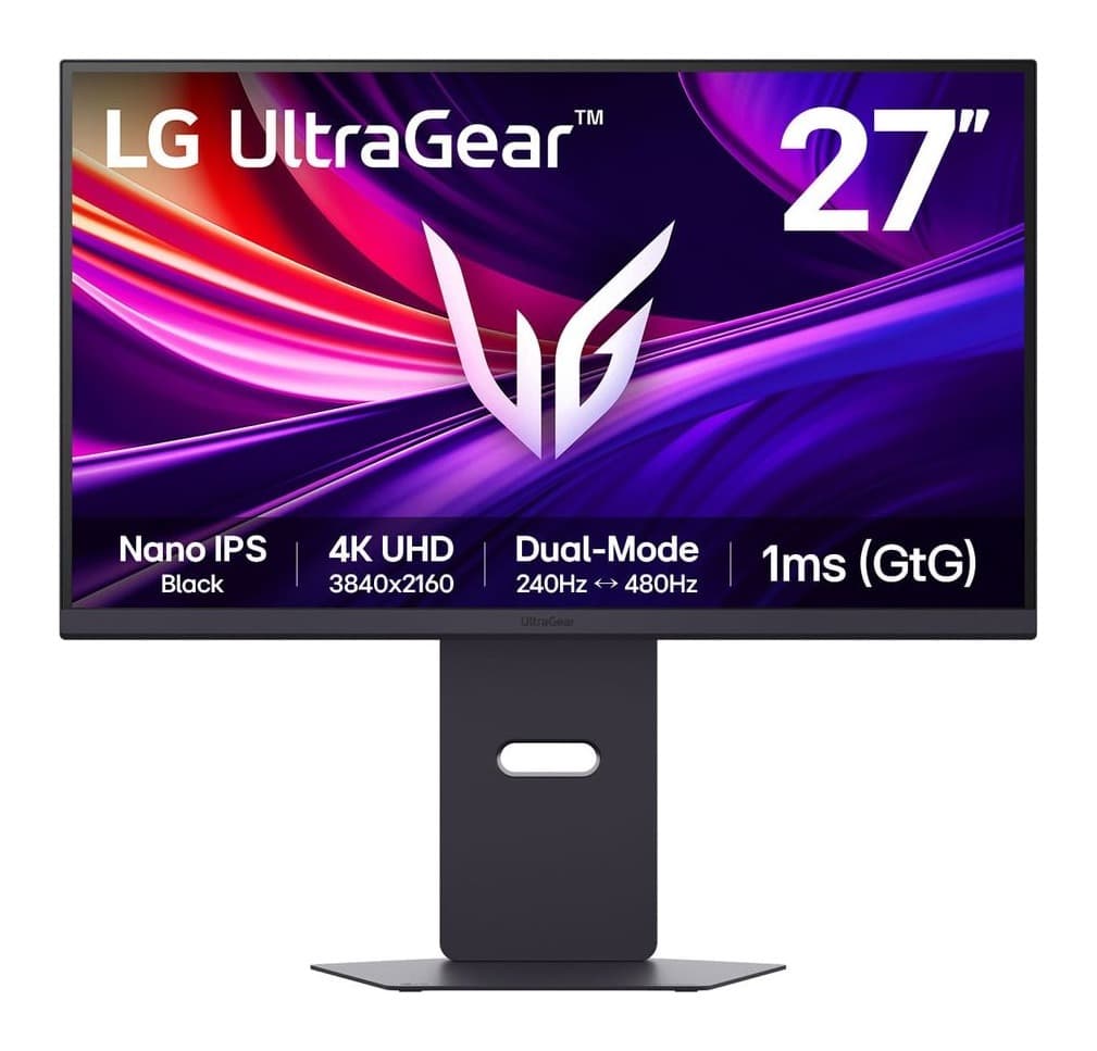 LG UltraGear 27G850A-B 27 inç 240Hz 4K UHD Nano IPS Black Monitör Görsel 1