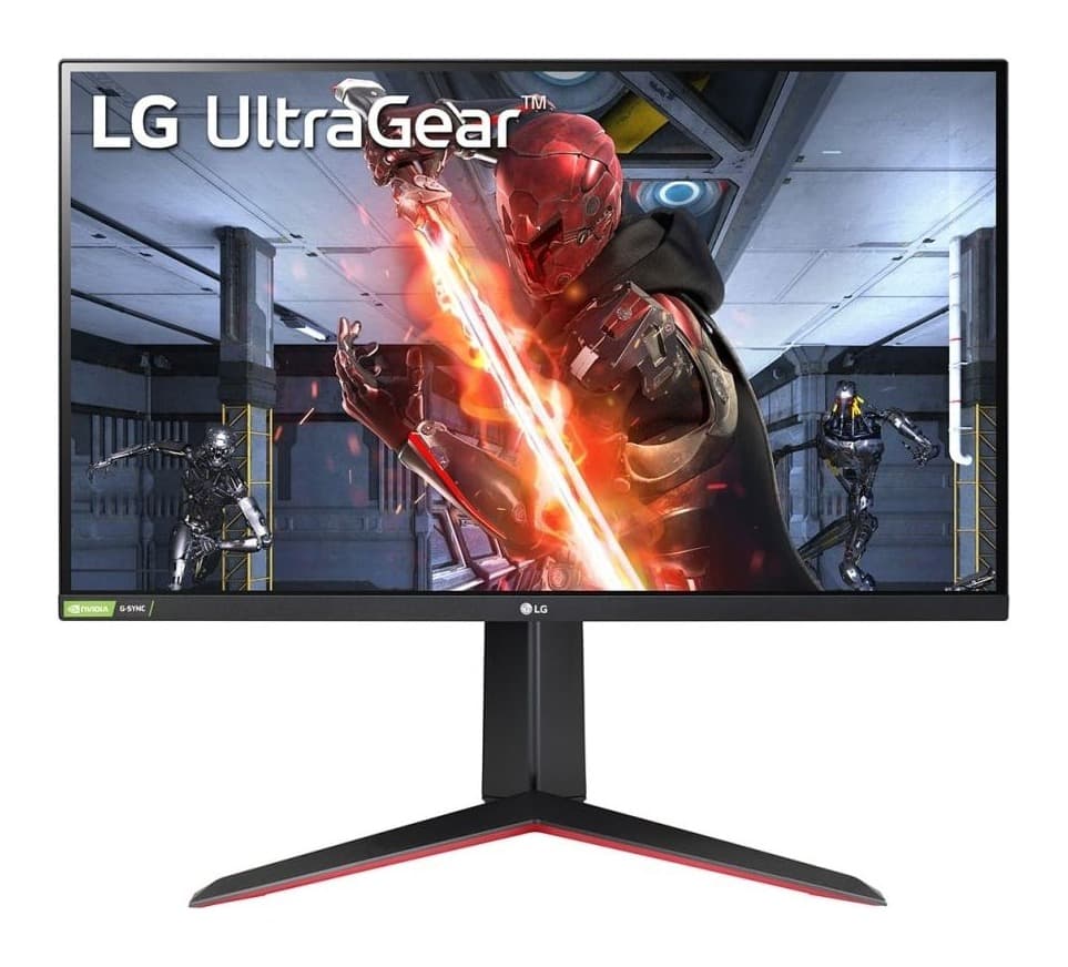LG UltraGear 27GN65R-B 27 inç 144Hz 1ms IPS FHD HDR10 Pivot Gaming Monitör Görsel 1