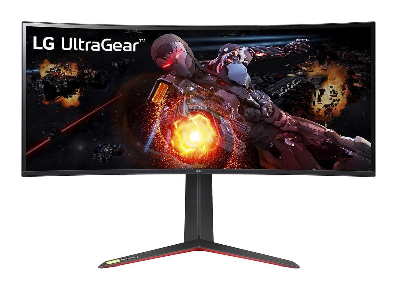 LG UltraGear 34GP950G-B 34 inç 180Hz 1ms WQHD Curved Nano IPS G-Sync Ultimate Gaming Monitör Görsel 1