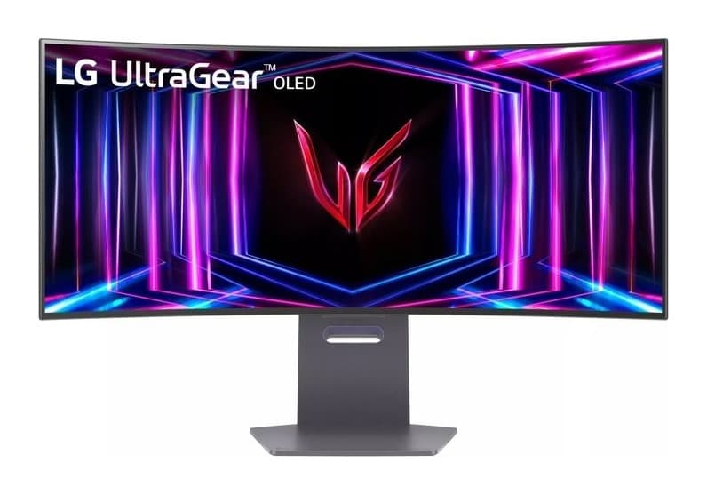 LG UltraGear 34GS95QE-B 34 inç 240Hz 800R Kavisli UWQHD OLED Monitör Görsel 1
