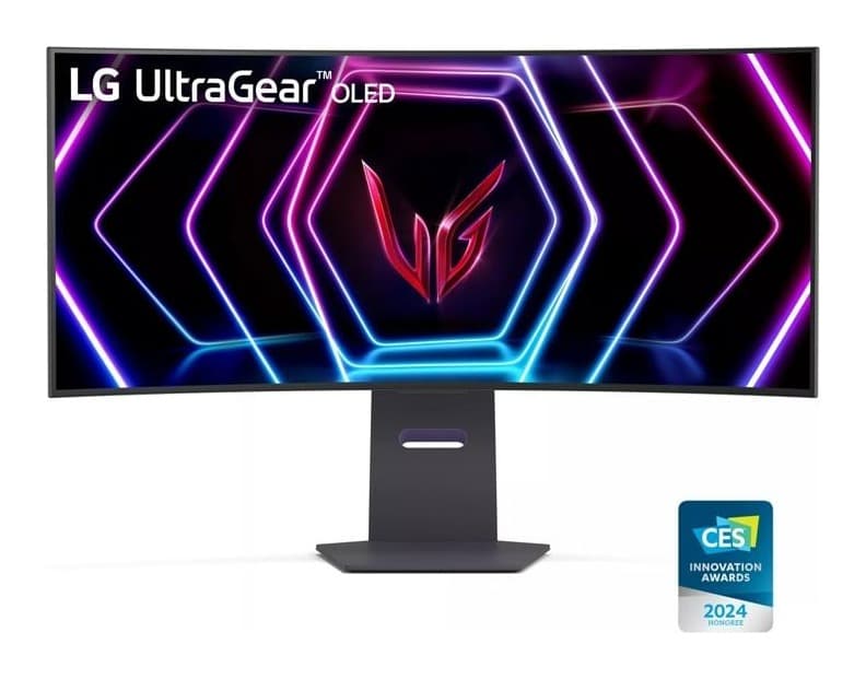 LG UltraGear 39GS95QE-B 39 inç 240Hz 0.03ms WQHD 800R Curved OLED Monitör Görsel 1