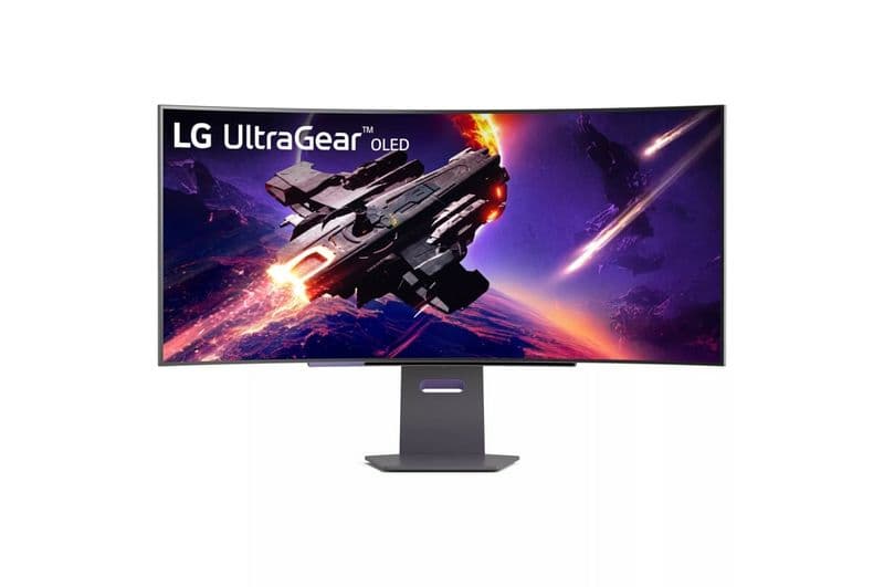LG UltraGear 45GS95QE-B 44.5 inç 240Hz 0.03ms WQHD 800R Curved OLED Gaming Monitör