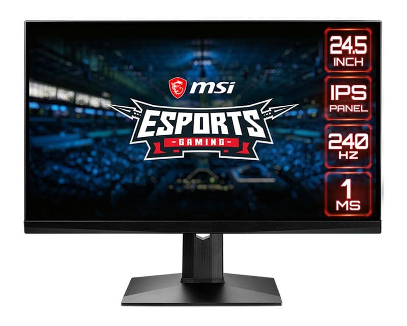 MSI Optix MAG251RX 24.5 inç 240Hz 1ms FHD Rapid IPS Pivot Gaming Monitör