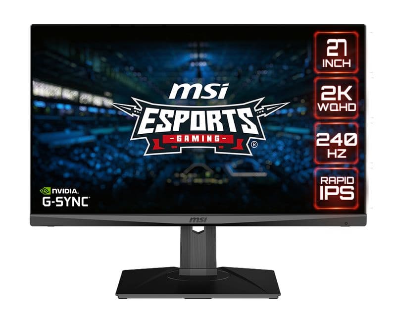 MSI Optix MAG274QRX 27 inç 240Hz 1ms WQHD Rapid IPS Gaming Monitör