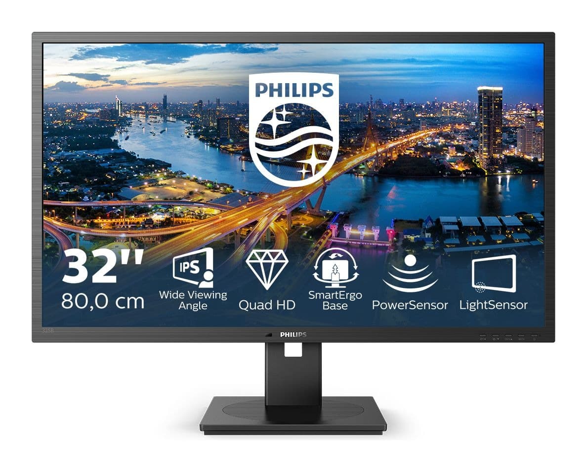 Philips 325B1L/00 31.5 inç 75Hz 4ms WQHD IPS Pivot Profesyonel Monitör Görsel 1