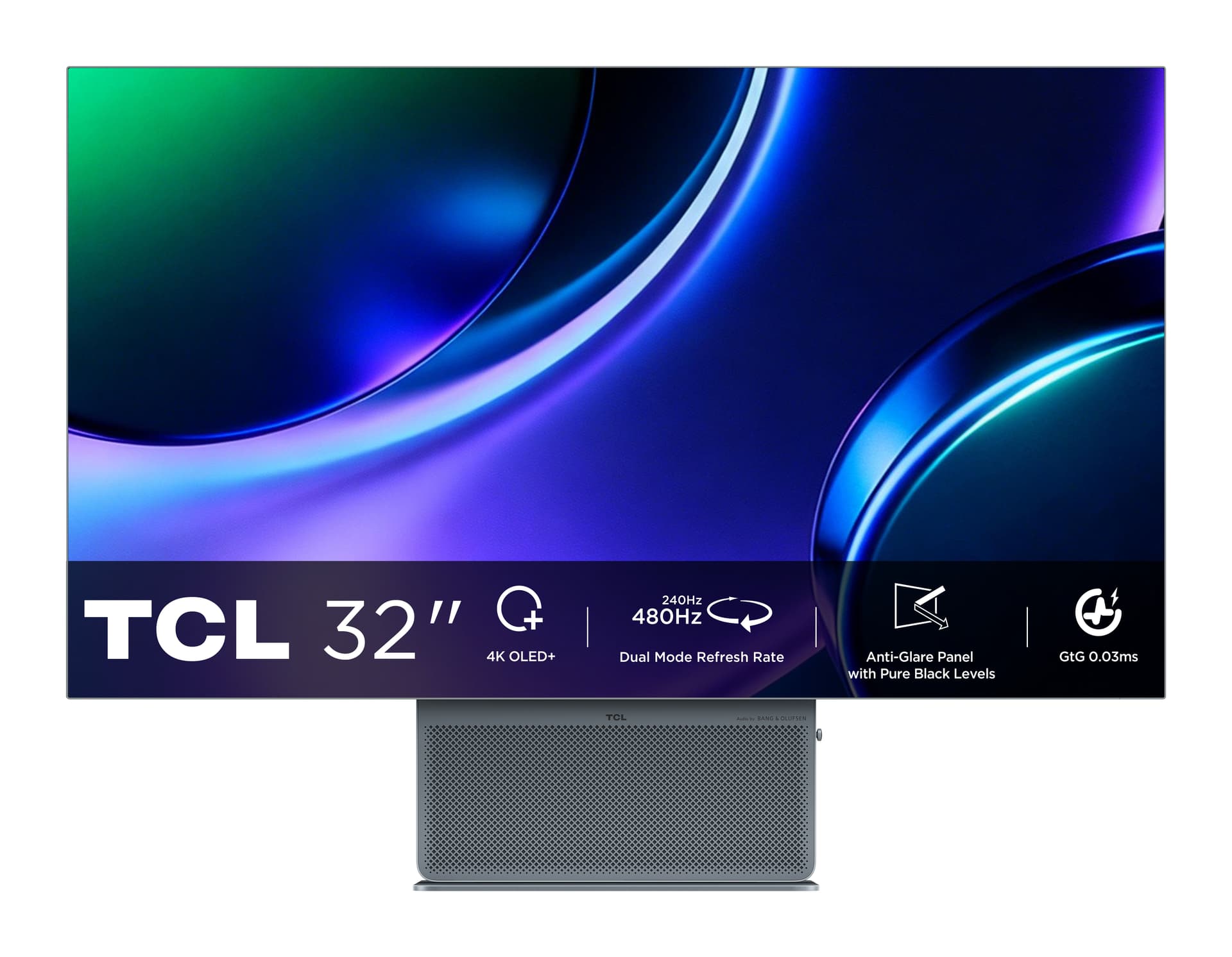 TCL 32X3A 32 inç 240Hz 4K QD-OLED Gaming Monitör Görsel 1