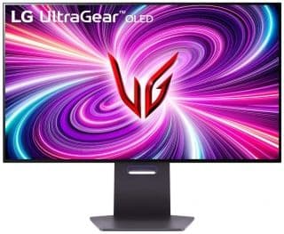 LG UltraGear 32GS95UE-B 31.5 inç Dual-Hz 4K 240Hz / FHD 480Hz 0.03ms OLED Gaming Monitör