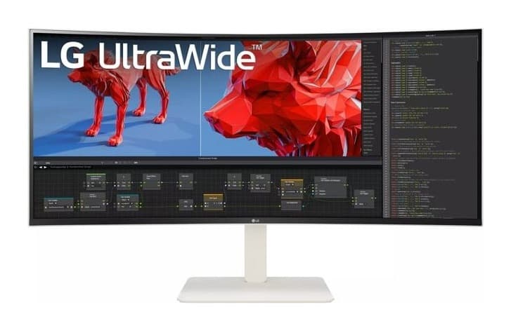 LG UltraWide 38WR85QC-W 37.5 inç 144Hz 1ms WQHD+ Curved Nano IPS Monitör Görsel 1