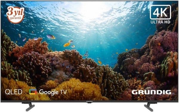 Grundig 55 GJQ 9200 A 55" 4K Ultra HD Smart QLED TV Görsel 1