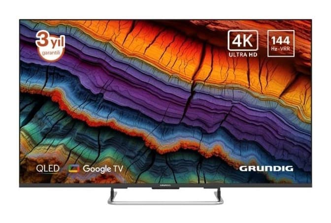 Grundig 65 GQ 800A 65" 4K Ultra HD Smart QLED TV Görsel 1
