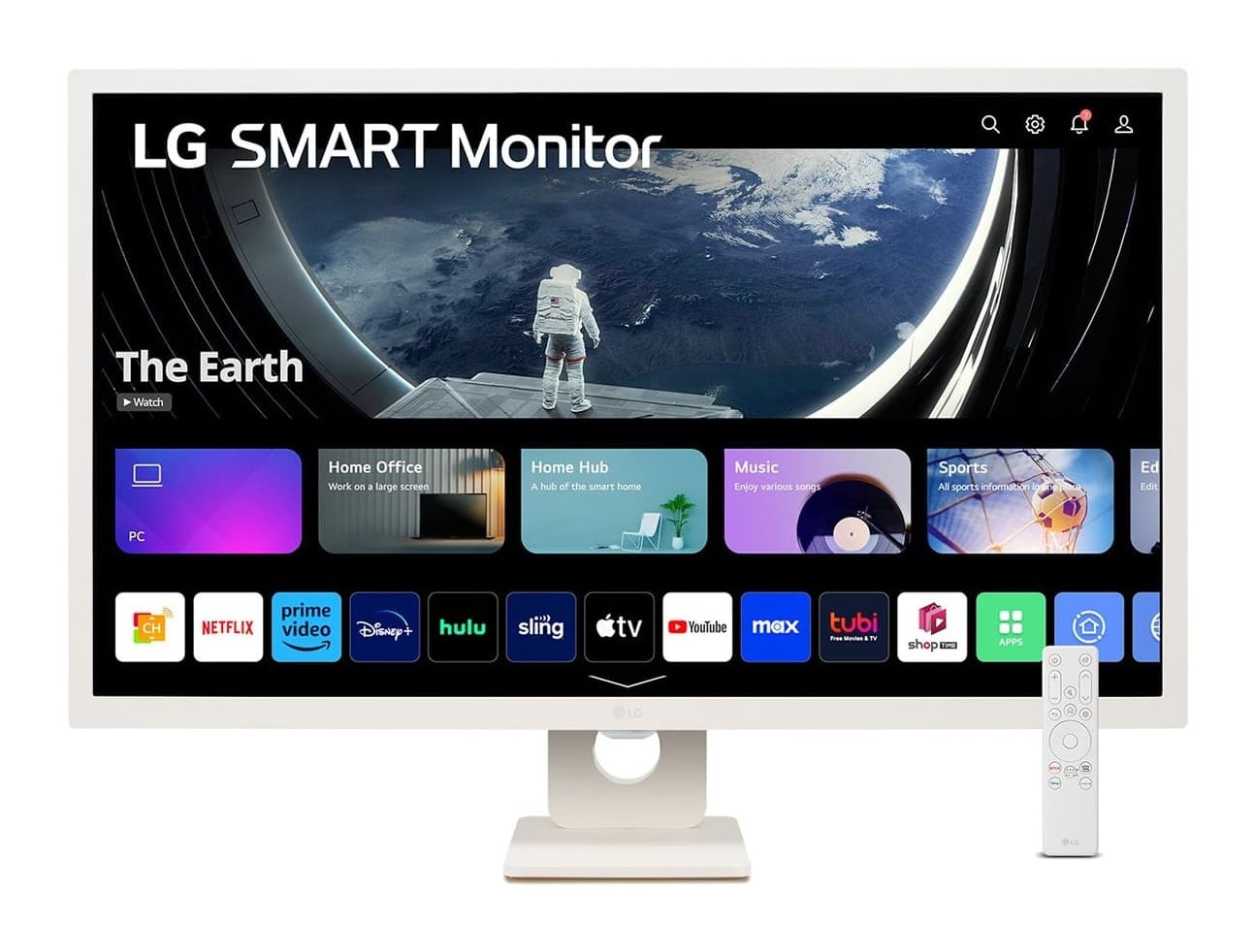 LG MyView 32SR50F-W Monitör Görsel 1