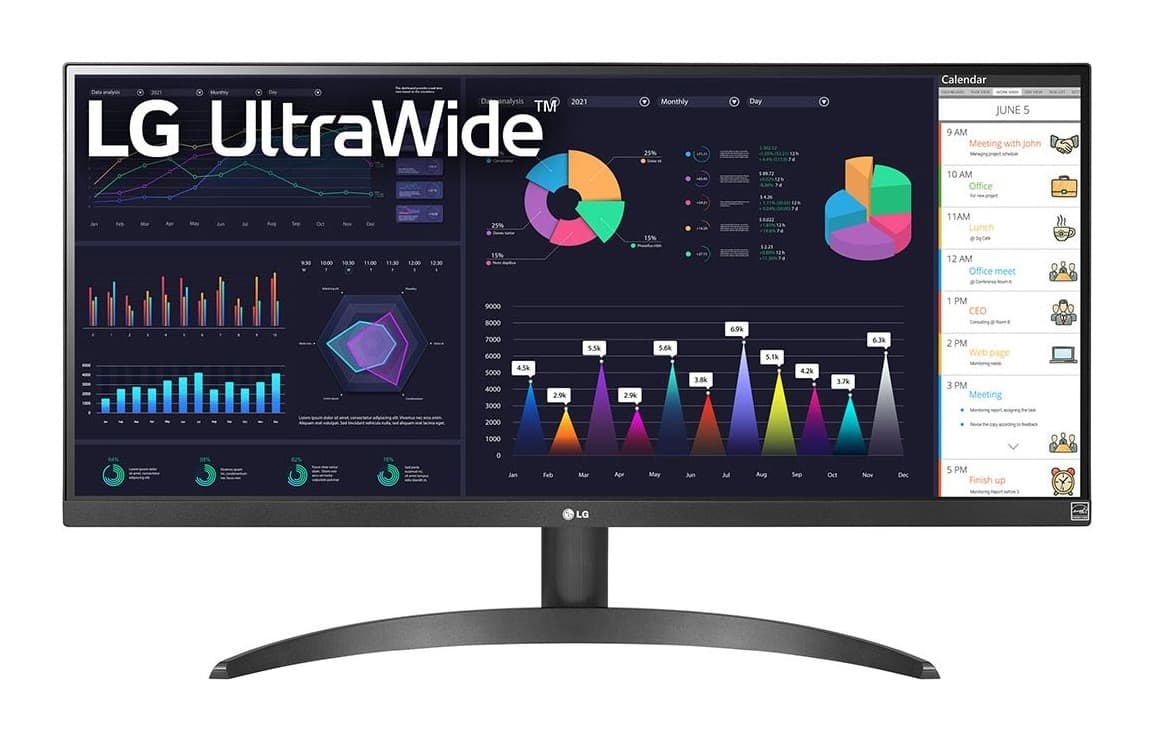 LG UltraWide 29WQ500-B Monitör Görsel 1