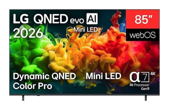 LG 85QNED81B6A 85" 215 Ekran 4K QNED webOS Smart TV Görsel 1