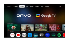 Onvo 100OVF9000UQ 100" 4K Ultra HD Smart Frameless LED Android TV Görsel 1
