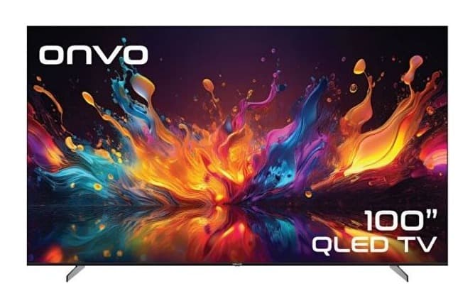 Onvo 100OVF9001UQ 100" 4K Ultra HD Smart Frameless LED Android TV Görsel 1