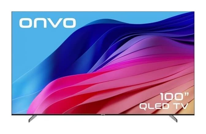 Onvo 100VQ90F3UB 100" 4K Ultra HD Smart QLED Android TV Görsel 1