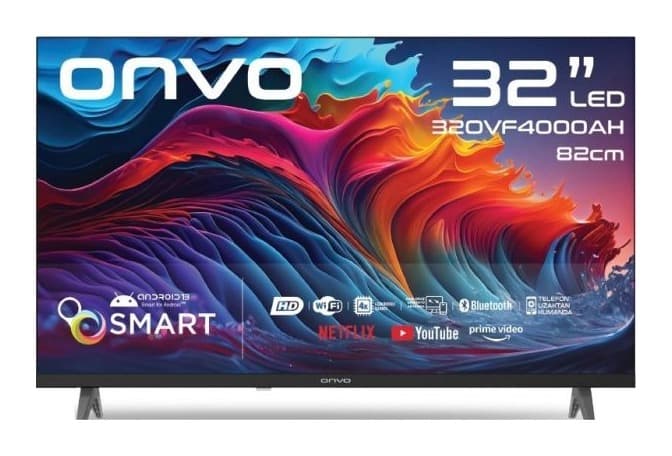 Onvo 32OVF4000AH 32" HD Ready Smart Android TV Görsel 1