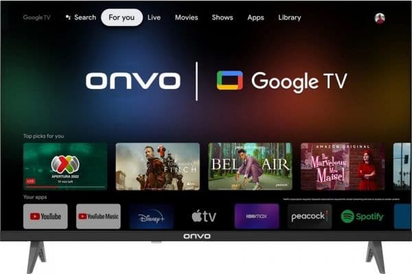 Onvo 32OVF9000H 32" HD Ready Smart Frameless LED Android TV Görsel 1