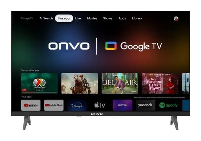 Onvo 32OVPROHF9000H 32" HD Ready Smart Android TV Görsel 1