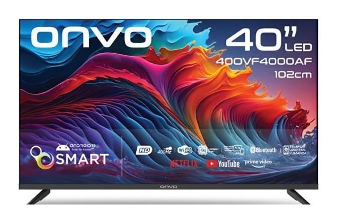 Onvo 40OVF4000AF 40" Full HD Smart Android TV Görsel 1