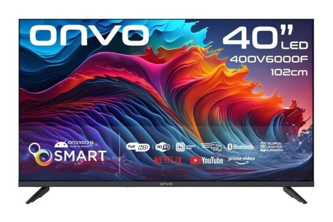 Onvo 40OVF6000F 40" Full HD Smart Android TV Görsel 1