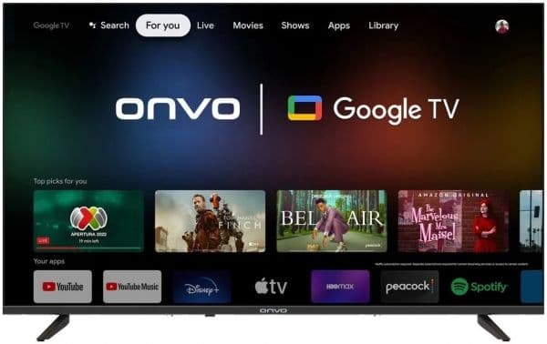 Onvo 42OVF9000F 42" Full HD Smart Frameless LED Android TV Görsel 1