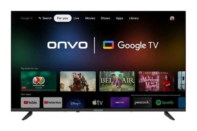 Onvo 42OVF9000F 42" Full HD Smart Frameless LED Android TV Görsel 1