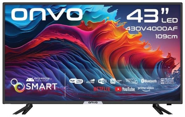Onvo 43OV4000AF 43" Full HD Smart Android TV Görsel 1