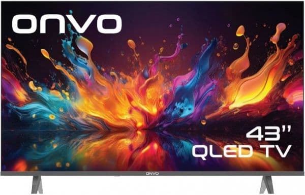 Onvo 43OVF5000AQ 43" Full HD Smart Frameless LED Android TV Görsel 1