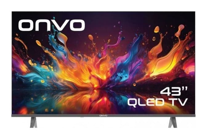 Onvo 43OVF5000AQ 43" Full HD Smart Frameless LED Android TV Görsel 1