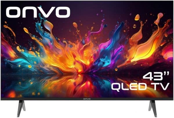 Onvo 43OVF9000FQ 43" Full HD Smart Frameless LED Android TV Görsel 1