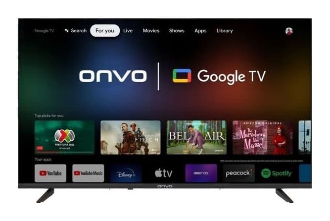 Onvo 43OVF9001F 43" Full HD Smart Frameless LED Android TV Görsel 1