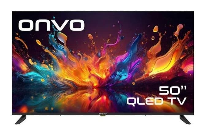 Onvo 50OVF9001UQ 50" 4K Ultra HD Smart Frameless LED Android TV Görsel 1