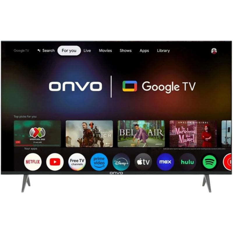 Onvo 55VL90N4UA 55" 4K Ultra HD Smart LED Android TV Görsel 1