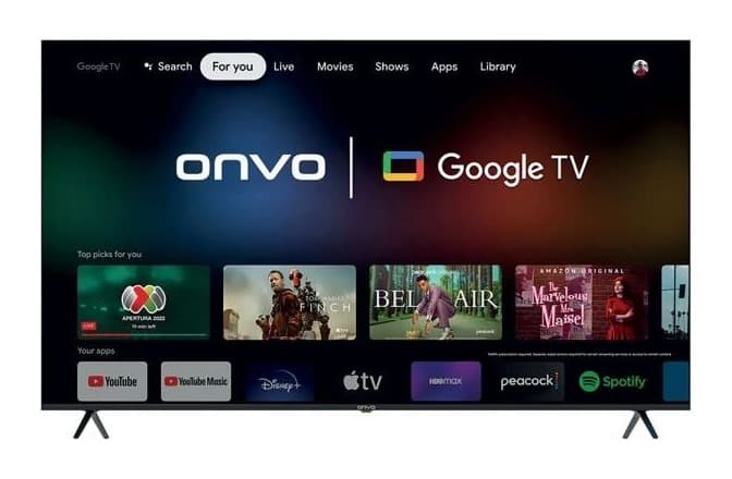 Onvo 85OVF9000U 85" 4K Ultra HD Smart LED Android TV Görsel 1